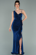 Long Sax Blue Evening Dress ABU2227