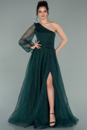 Long Emerald Green Evening Dress ABU2229