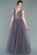 Lavender Long Evening Dress ABU2185