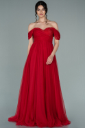 Long Red Evening Dress ABU2176