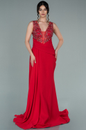 Long Red Evening Dress ABU2276