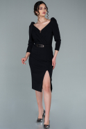 Midi Black Invitation Dress ABK1261