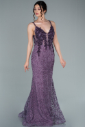 Long Lavender Mermaid Evening Dress ABU2277