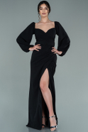 Long Black Mermaid Evening Dress ABU2280