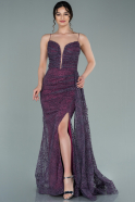 Long Lavender Evening Dress ABU2274