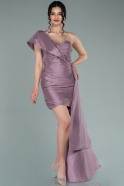 Short Lavender Evening Dress ABK1365