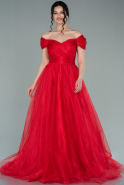 Long Red Evening Dress ABU2303