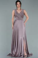 Long Mink Satin Prom Gown ABU2306