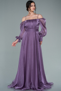 Long Lavender Evening Dress ABU2317