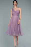 Midi Lavender Prom Gown ABK1380