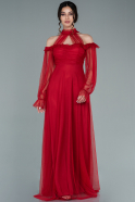 Long Red Evening Dress ABU2321