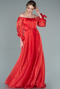 Long Red Evening Dress ABU2317