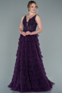Long Purple Haute Couture ABU2329