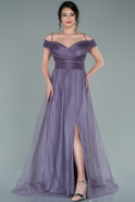 Long Lavender Evening Dress ABU2336