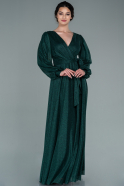Long Emerald Green Evening Dress ABU2359