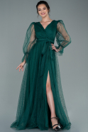 Emerald Green Long Evening Dress ABU1973