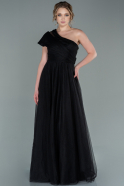 Long Black Evening Dress ABU2390