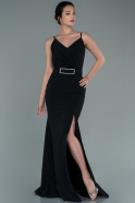 Long Black Evening Dress ABU2397