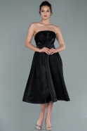 Midi Black Prom Gown ABK1413