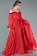 Long Red Evening Dress ABU2403