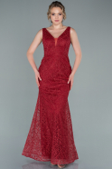 Red Long Evening Dress ABU2304