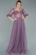Long Lavender Evening Dress ABU2413