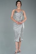 Midi Mint Scaly Invitation Dress ABK1421