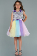Short Rins Girl Dress ABK1435