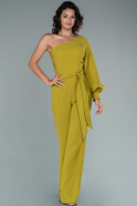 Pistachio Green Invitation Dress ABT076