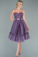 Midi Lavender Invitation Dress ABK1452