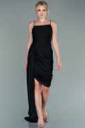 Midi Black Invitation Dress ABK1458