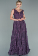 Long Lavender Evening Dress ABU2480