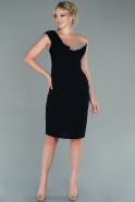 Short Black Invitation Dress ABK1455