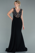 Long Black Evening Dress ABU2276