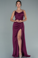 Long Cherry Colored Prom Gown ABU2510