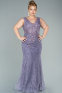 Long Lila Dantelle Plus Size Evening Dress ABU2513