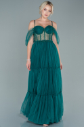 Long Emerald Green Evening Dress ABU2545