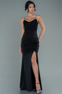 Long Black Evening Dress ABU2588
