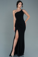 Long Black Evening Dress ABU2616