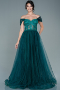 Long Emerald Green Evening Dress ABU2620
