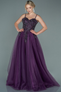 Long Purple Haute Couture ABU2631