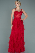Red Long Evening Dress ABU2552