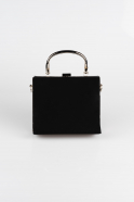 Black Suede Box Bag SH809