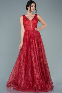 Long Red Evening Dress ABU2677