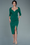 Midi Green Invitation Dress ABK1546