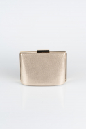 Gold Plaster Fabric Box Bag V288