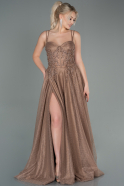 Long Copper Evening Dress ABU2785