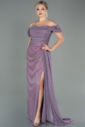Lavender Long Prom Gown ABU2639