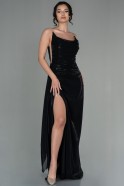 Long Black Invitation Dress ABU2807