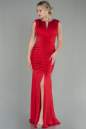 Long Red Mermaid Evening Dress ABU2813